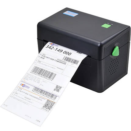 Термопринтер для друку етикеток Xprinter XP-DT108B (Гарантія 1 рік) Black, фото 2