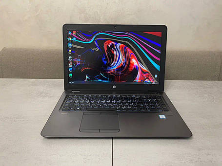 Б/в Ноутбук HP ZBook 15u G3 15.6" 3840x2160| Core i7-6500U| 16 GB RAM| 256 GB SSD| FirePro W4190M 2GB, фото 1