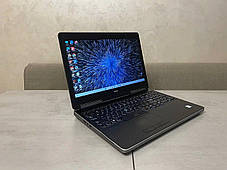 Б/в Ноутбук Б-клас Dell Precision 7510 15.6" 1920x1080| Core i7-6820HQ| 16 GB RAM| 256 GB SSD| Quadro M1000M 2GB, фото 4