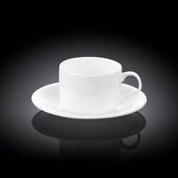 Чашка чайна з блюдцем Wilmax 160 мл порцеляна (993006 WL)