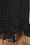 Спідниця жіноча чорного кольору розмір 56 160209L, фото 4
