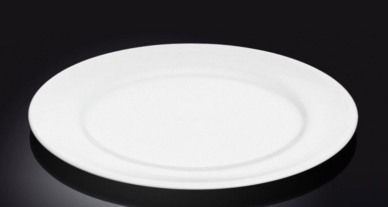 Тарілка десертна Wilmax кругла з бортом d18 см порцеляна (991005 WL), фото 1