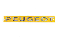 Напис Peugeot (173мм на 15мм) для Peugeot 508 2010-2018 рр