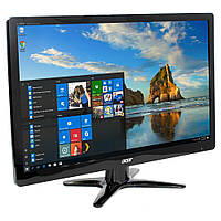 Монитор 23" FullHD 1920*1080 TN Acer G236HL LED VGA DVI HDMI внеш.БП чёрный бу с кабелями