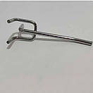 Гачок 35 см Ø 5 мм  на Перфорацію Одинарний  на перфорований стелаж, фото 2