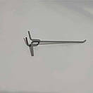 Гачок 20 см Ø 5 мм  на Перфорацію Одинарний  на перфорований стелаж, фото 3