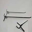 Гачок 20 см Ø 5 мм  на Перфорацію Одинарний  на перфорований стелаж, фото 6