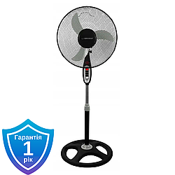 Вентилятор підлоговий Esperanza EHF002KE Typhoon Black 50 Вт