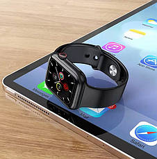 Спортивний смарт годинник Watch Hoco Y1 Pro Smart Call Bluetooth сенсорний Чорний, фото 4