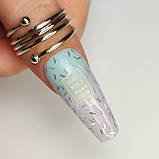 Набір для манікюру з топовим покриттям ( фінішне покриття ) для гель лаку Magic Girl 6 шт., фото 3