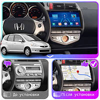 Lb Андроид магнитола штатная для Honda Fit I Auto AC 2001-2008 экран 9" 2/32Gb Wi-Fi GPS Base