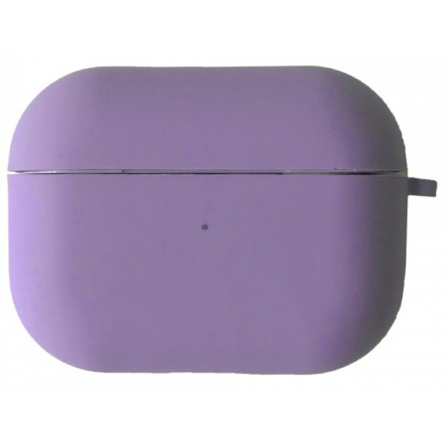 Чохол накладка Silicon Case з мікрофіброю для AirPods 3 Glicine