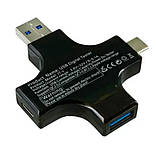 USB тестер струму напруги Atorch J-7C, Type-C MicroUSB, фото 3