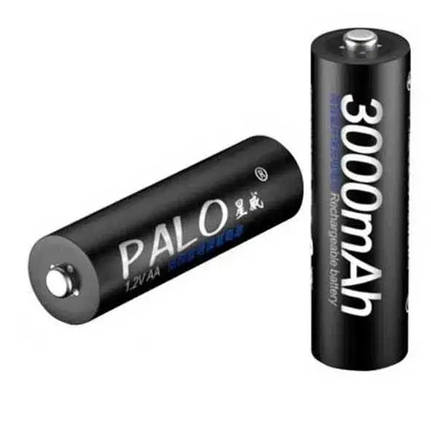 Акумулятори PALO AA 1.2В 3000 мА·год, Ni-MH, 4 шт., фото 4