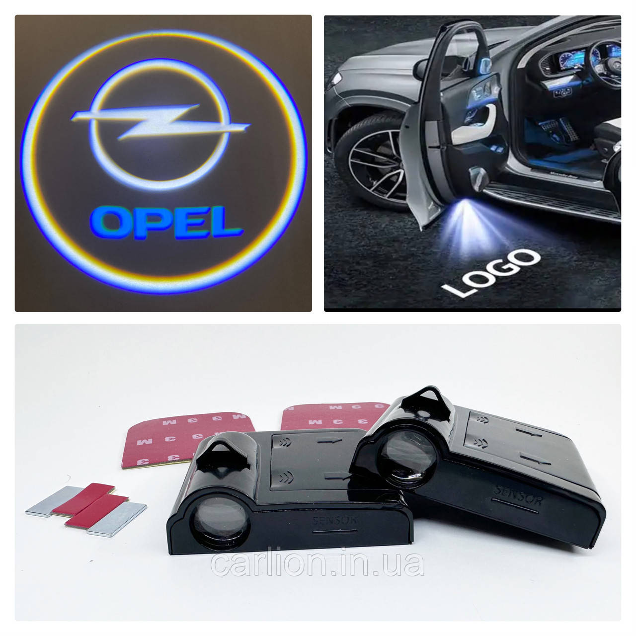 Логотип підсвічування двері ОПЕЛЬ Lazer door logo light OPEL