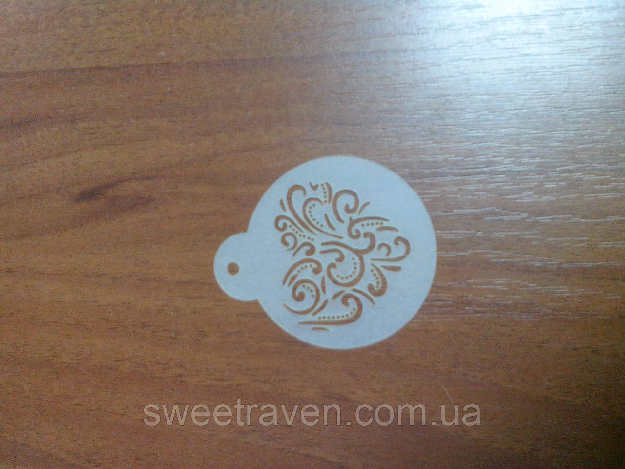 Трафарет кондитерський Серце ажурне, фото 1