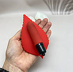 Кліторальний вібратор Wo-sex FH13В міні вібратор. Червоний листок, фото 4