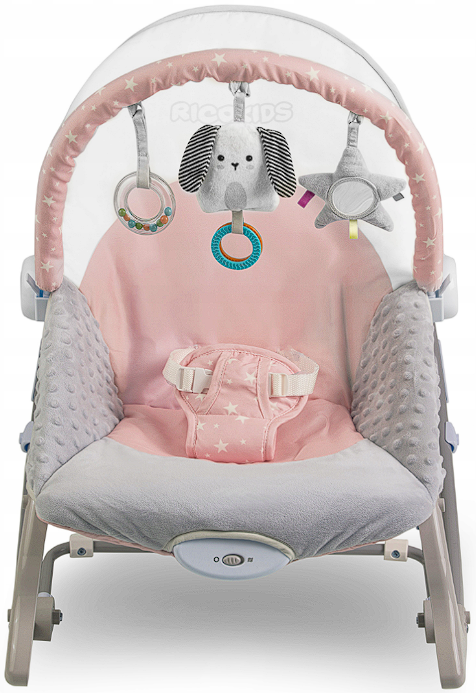 Описание Шезлонг качалка с вибрацией RICOKIDS 7325