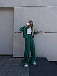 Жіночий велюровий костюм (MAT_236), фото 5
