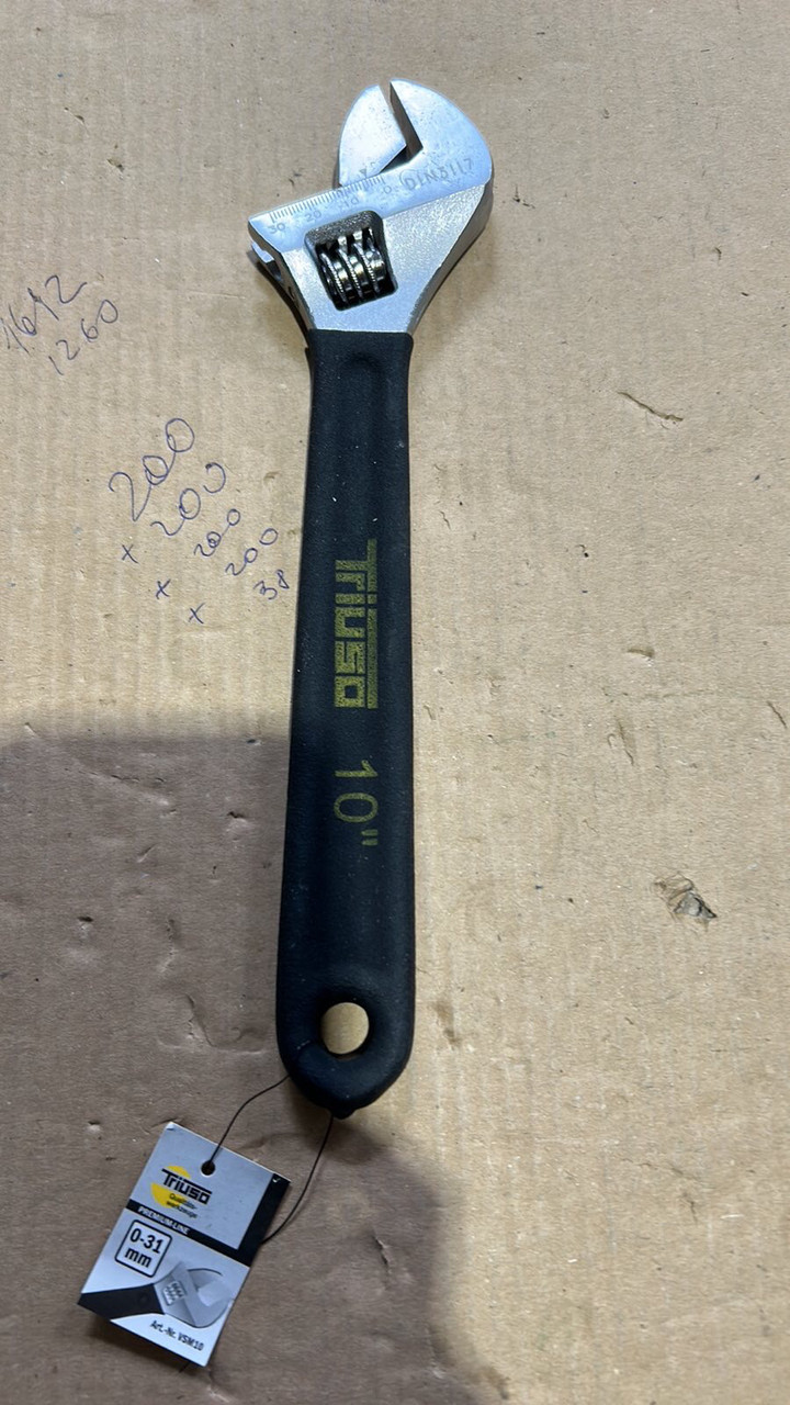Розвідний ключ 10" Triuso, фото 1