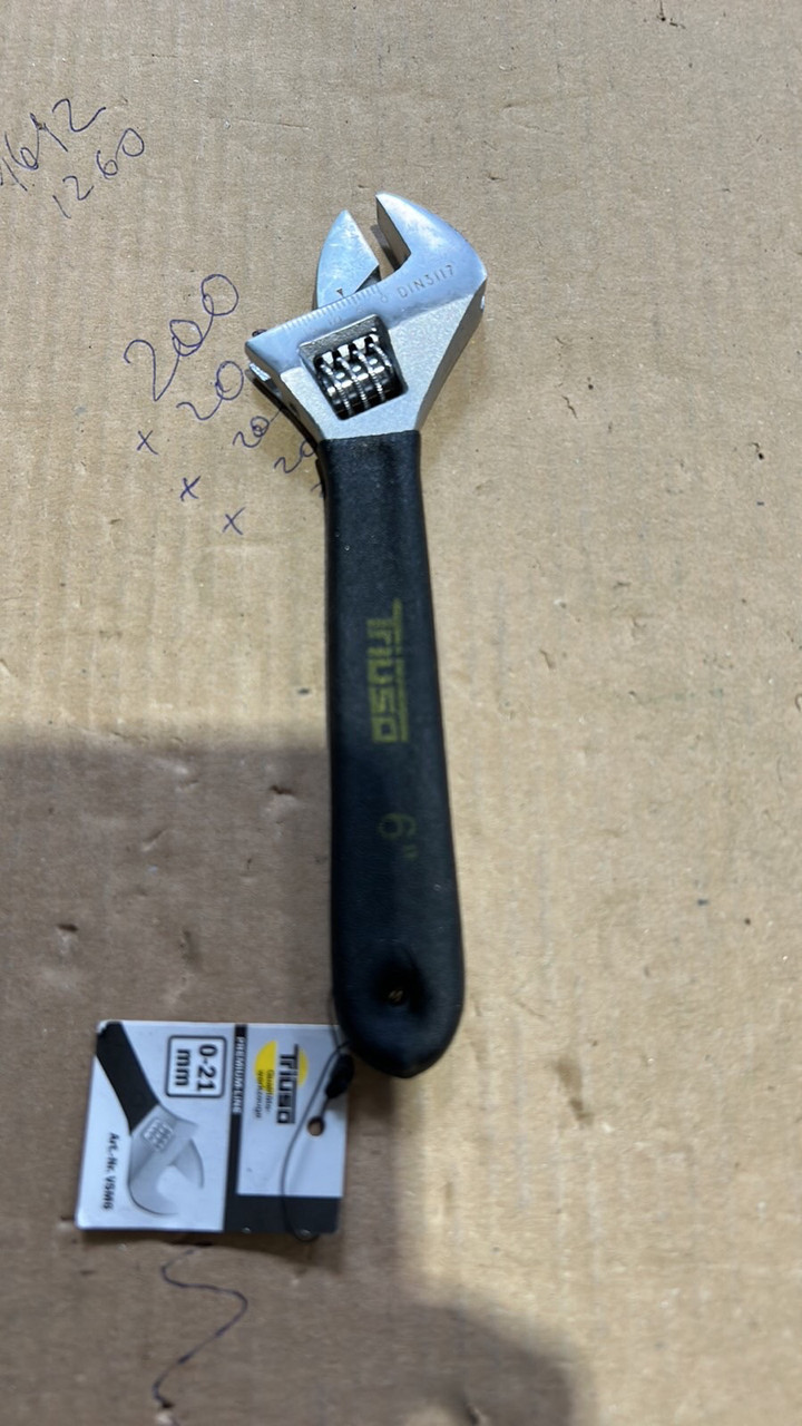 Розвідний ключ 6" Triuso, фото 1