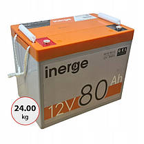 Акумулятор Inerge IN-12-100-G GEL 12 V 80 Ah, фото 3