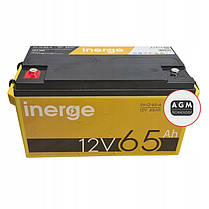 Акумулятор Inerge AGM VRLA 12V 65Ah, фото 3