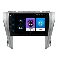Штатная магнитола Lesko для Toyota Camry VII (XV50) Рестайлинг 2014-2017 экран 10" 1/16Gb Wi-Fi GPS Base