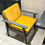 Дизайнерське крісло "DIN" у стилі Loft, фото 2