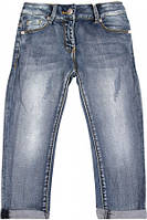 Синие джинсы для девочки To be too 86 см
