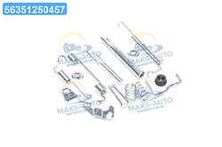 Р / к гальмівних колодок DAEWOO LANOS, NEXIA задн. лів. (повний) (RIDER) RD.90199718 UA46
