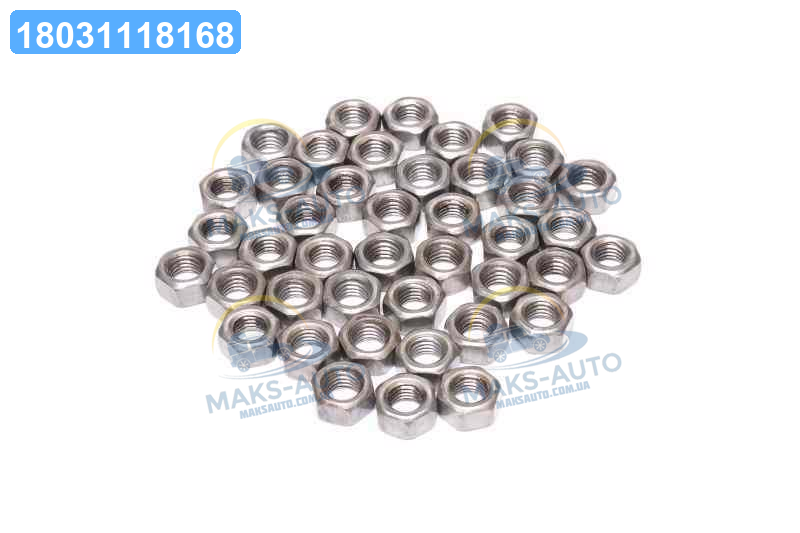 Гайка М14х2,0 шестигранна (1кг = 1 компл) ГОСТ 5915-08 (Україна) М14х2,0 UA56, фото 1