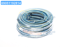 Шланг для поливу "BOS" з роб. тиск.. 0,8 МПа, O=3/4", t=2.1 мм, l= 30 м, кермо(VIROK) 79V322 UA56