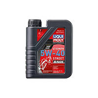 Масло моторное Liqui Moly синтетическое MOTORBIKE 4T SYNTH 5W-40 STREET RACE (1л.)