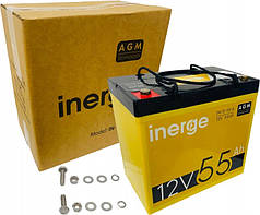 Акумулятор Inerge VRLA  AGM 12V 55Ah