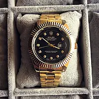 Жіночий наручний годинник Rolex золотистий