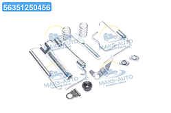 Р / к гальмівних колодок DAEWOO LANOS, NEXIA задн. прав. (повний) (RIDER) RD.90199719 UA46