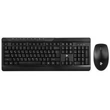 Комплект (клавіатура, миша) бездротовий 2E MK410 (2E-MK410MWB) Black