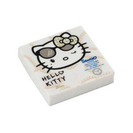 Ластик KITE плоский, 3.6 см / Hello Kitty, фото 1