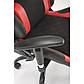 Крісло ковш для комп'ютера Drake червоно-чорне з регулюванням підлокітників, фото 6