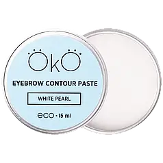 OKO Паста для брів Eyebrow Contour Paste White Pearl, 15 мл