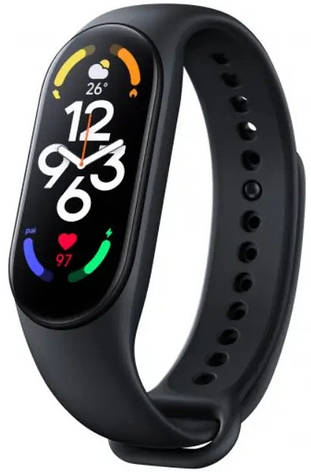Розумний фітнес браслет смарт годинник Smart Band M7 Чорний, фото 1