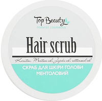 Скраб-пілінг для шкіри голови Top Beauty Hair Scrub 250мл Ментоловий