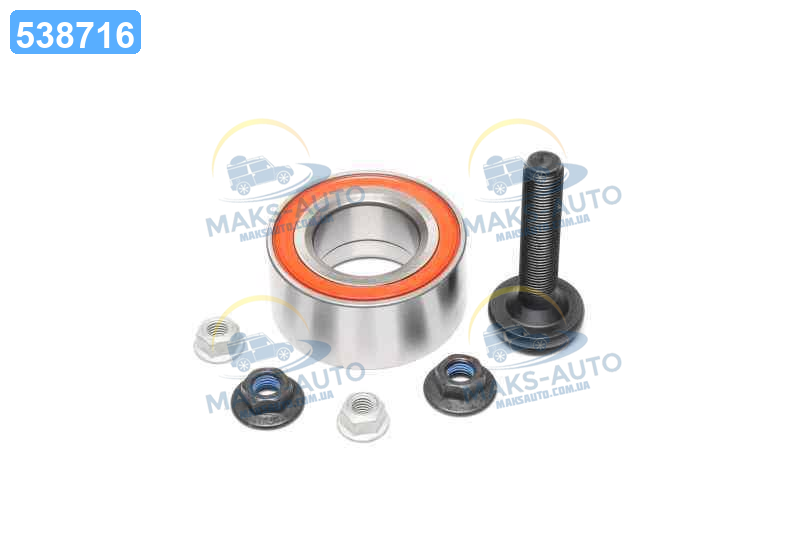 Підшипник маточини AUDI A6 (4B2, C5) передн. міст (Вир-во FAG) 713 6103 50 UA46, фото 1