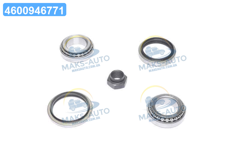 Підшипник маточини FORD FIESTA, I-II, ESCORT 81- передн.мост (Вир-во MOOG) FD-WB-11170 UA46, фото 1