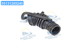 Патрубок (гофра) повітряного фільтра CHEVROLET LACETTI, DAEWOO NUBIRA 1,6 EPDM ПРЕМІУМ 96553533-Т UA46