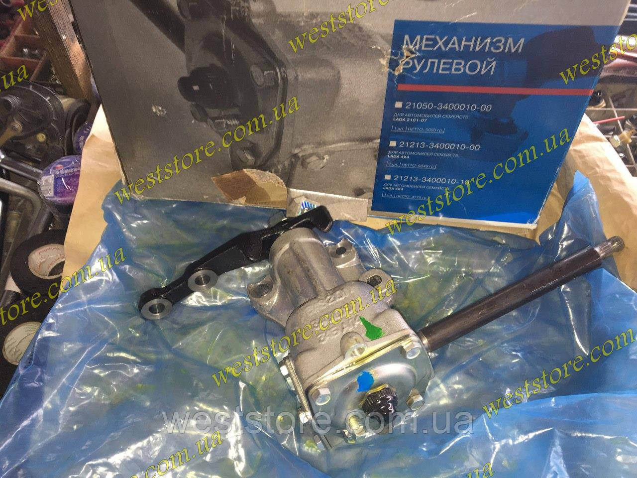 Колонка рульова Ваз 2121 21213 нива тайга довгий вал АвтоВаз завод, фото 1