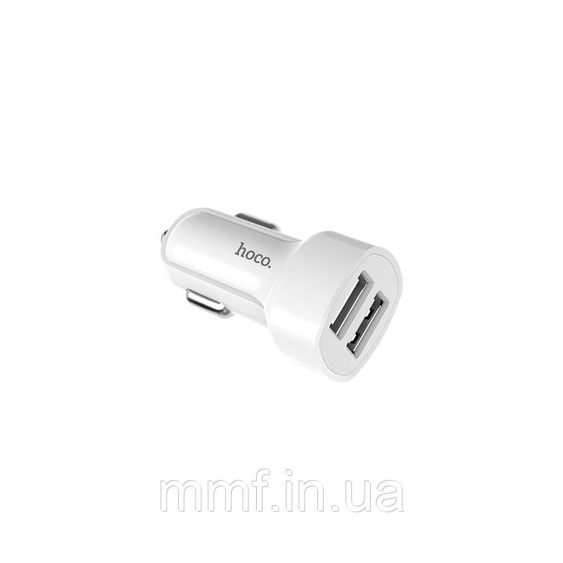 АЗП Hoco Z2A (2USB, 2.4А) \ white