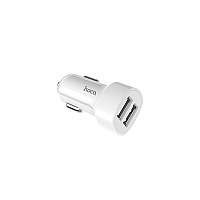АЗП Hoco Z2A (2USB, 2.4А) \ white