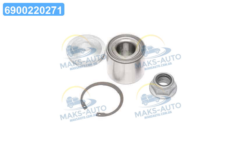 Підшипник маточини RENAULT MEGANE II, SCENIC II 03- зад. міст (Вир-во FAG) 713 6309 70 UA46, фото 1